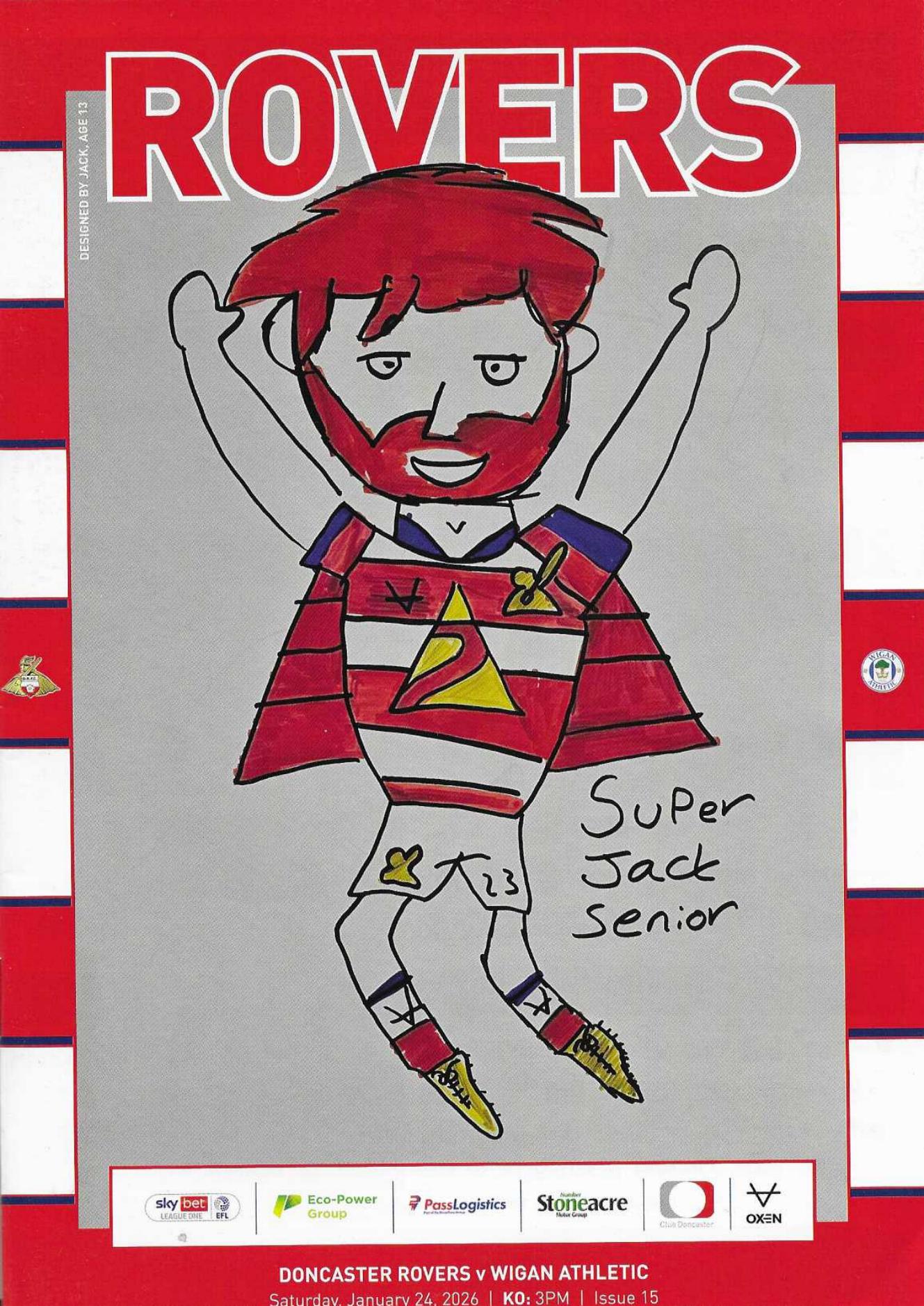 DONCASTER ROVERS v WIGAN ATHLETIC 2025/26